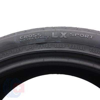 5. 275 40 22 2x CONTINENTAL 275/40 R22 108Y XL CrossContact LX Sport Sommerreifen M+S 2021 6,8mm