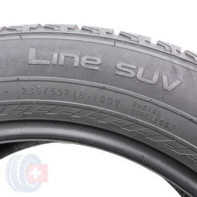 5. 2 x NOKIAN 235/55 R18 100V 6mm LINE SUV  Sommerreifen DOT16    