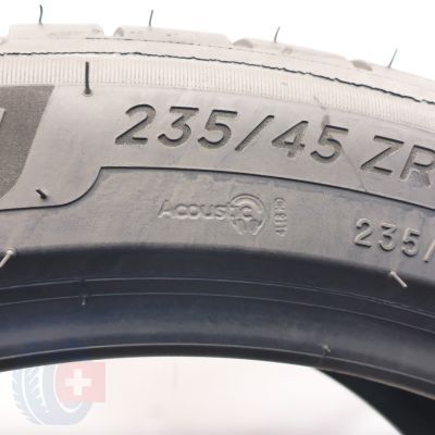 5. 235 45 18 1x MICHELIN 235/45 R18 98Y XL PilotSport 4 TO Sommerreifen 2018 6,2mm