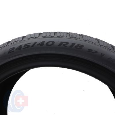 6. 245 40 18 2x PIRELLI 245/40 R18 97V XL P Zero Winter Winterreifen 2021 6-6,2mm
