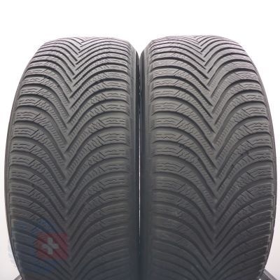 4. 225 55 17 4x MICHELIN 225/55 R17 97H Alpin 5 BMW M0 Winterreifen 2019 7-6,5mm