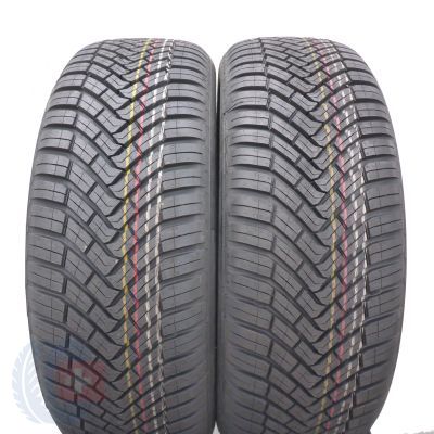 2 x CONTINENTAL 185/55 R15 86H XL AllSeasonContact Ganzjahresreifen 2019 WIE NEU VOLL