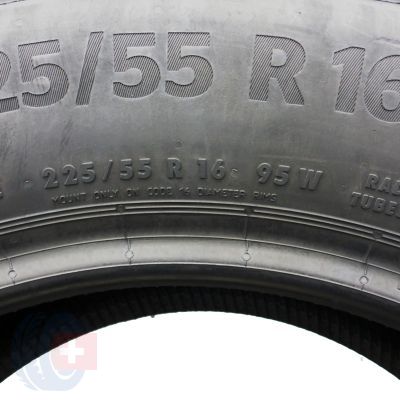 6. 225 55 16 2x CONTINENTAL 225/55 R16 95W EcoContact 6 Sommerreifen 2020 VOLL WIE NEU