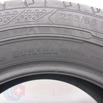6. 235 65 16C 2x CONTINENTAL 235/65 R16C 115/113R ContiVan Contact 200 Sommerreifen 2018/19 8,6-8,5mm