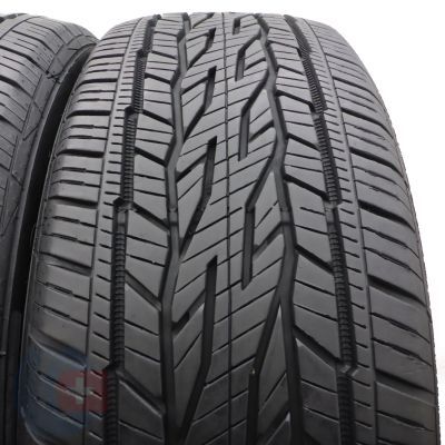 2. 4 x CONTINENTAL 225/55 R18 98V ContiCrossContact LX 2 M+S Sommerreifen 2019  7.8-8mm