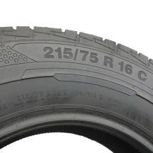 7. 4 x CONTINENTAL 215/75 R 16 C 116/114R ContiVanContact 100 Sommerreifen 2016 7.5-8.5mm 