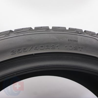 7. 255 40 21 2x GOODYEAR 255/40 R21102T UltraGrip Performance+ SUV Winterreifen 2024 7-6,8mm