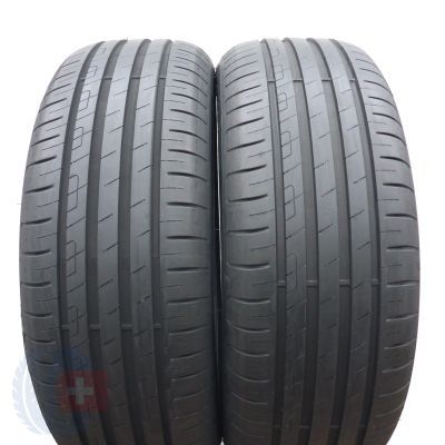 205 55 17 2x GOODYEAR 205/55 R17 91V EfficientGrip Performance Sommerreifen 6,5mm 2022