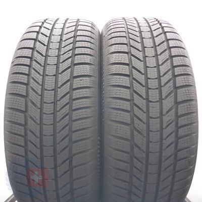 3. 235 55 18 4x CONTINENTAL 235/55 R18 100H WinterContact TS 870 P Winterreifen 2023 8,8-7,8mm  WIE NEU