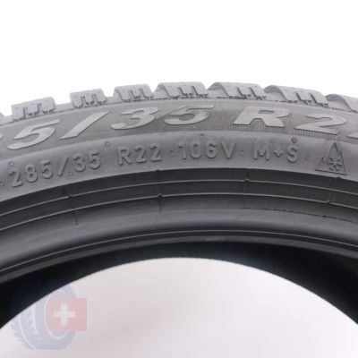 4. 285 35 22 1x PIRELLI 285/35 R22 106V XL Winter 2 Scorpion PNCS Winterreifen 2022 7,6mm