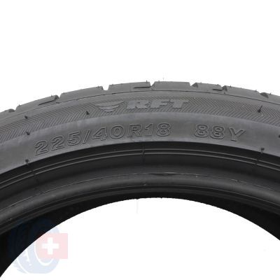 4. 225 40 18 2x BRIDGESTONE 225/40 R18 88Y Potenza S001 BMW RunFlat Sommerreifen 2019 WIE NEU 7,5mm