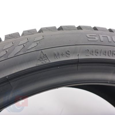 2. 245 40 19 2x NOKIAN 245/40 R19 98V XL Snowproof1 Winterreifen 2024 7,8-8mm