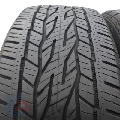 2. 2 x CONTINENTAL 225/55 R18 98V ContiCrossContact LX 2 Sommerreifen 2018 5.2-6mm