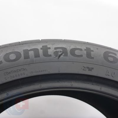 6.  285 40 21 1x CONTINENTAL  285/40 R21 109Y XL SportContact 6 Sommerreifen 2023 6,8mm