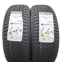 185 55 15 2x CONTINENTAL 185/55 R15 86H XL AllSeasonContact Ganzjahresreifen 2021 VOLL WIE NEU 