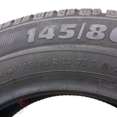 6. 145 80 13 4x SEMPERIT 145/80 R13 75T Master-Grip 2 Winterreifen 2018 WIE NEU VOLL