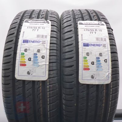 175 55 15 2x BARUM 175/55 R15 77T Bravuris 5 Sommerreifen 2022 UNGEBRAUCHT 
