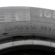4. 4 x CONTINENTAL 165/65 R14 79T ContiEcoContact 5 Sommerreifen DOT17 6,5mm