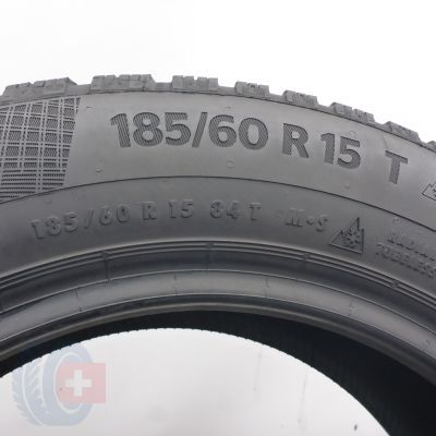 5. 185 60 15 4x CONTINENTAL 185/60 R15 84T WinterContact Ts860 Winterreifen 2018 7-8mm