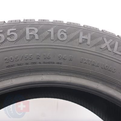 5. 205 55 16 1x GISLAVED 205/55 R16 94H XL Euro Frost 6 Winterreifen 2023 8mm WIE NEU