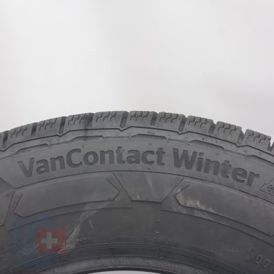 7. 205 75 16C 4x CONTINENTAL 205/75 R16C  110/108R VanContact Winter Winterreifen  2022 VOLL
