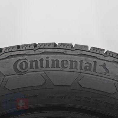 6. 215 60 17C 4x CONTINENTAL 215/60 R17C  109/107T VanContact Winter Winterreifen 2021, 2022 6,8-7,2mm