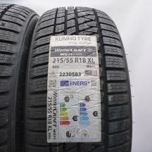 3. 215 55 18 2x KUMHO 215/55 R18 99H XL WinterCraft WS71 SUV Winterreifen 2021 VOLL