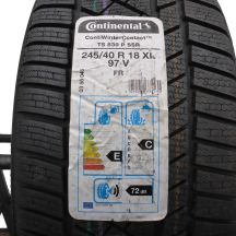 2. 1 x CONTINENTAL 245/40 R18 97V XL ContiWinterContact TS830P RunFlat Winterreifen 2016 UNGEBRAUCHT