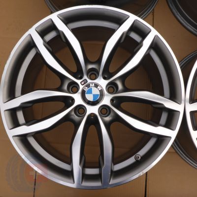 5. 4 x Alufelgen 19 BMW 5x120 9,5J/8,5J Et48/Et38 X3 X4 RDKS