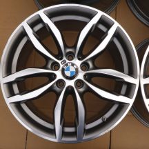 5. 4 x Alufelgen 19 BMW 5x120 9,5J/8,5J Et48/Et38 X3 X4 RDKS