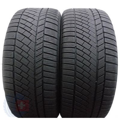 2 x CONTINENTAL 265/45 R19 105V XL ContiWinterContact TS 830 P N0 Winterreifen DOT16  7.2mm