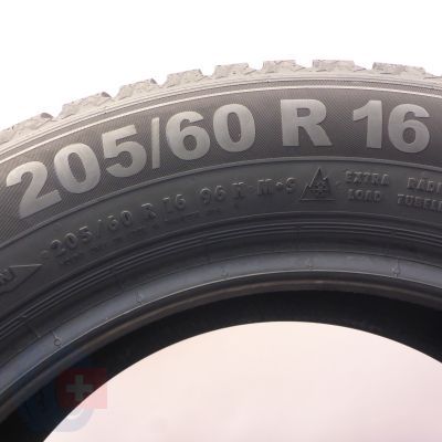 6. 205 60 16 4x SEMPERIT 205/60 R16 96H XL Speed-Grip 5 Winterreifen 2024 WIE NEU 8,8-9mm