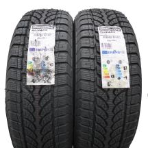3. 205 65 15C 4x BRIDGESTONE 205/65 R15C 102/100T Blizzak LM-32C Winterreifen 2021 VOLL WIE NEU