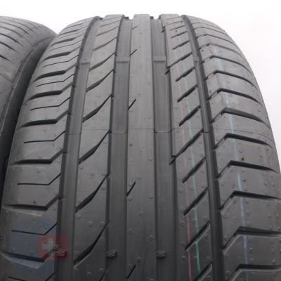 3.  245 50 18 2 x CONTINENTAL 245/50 R18 100Y ContiSportContact 5 N0  Sommerreifen 2016 VOLL Ungebrauchte   