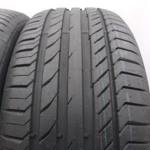 3.  245 50 18 2 x CONTINENTAL 245/50 R18 100Y ContiSportContact 5 N0  Sommerreifen 2016 VOLL Ungebrauchte   