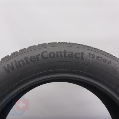 4.  225 60 18 1x CONTINENTAL 225/60 R18 104V XL WinterContact TS 870 P Winterreifen 2022 7,8mm 