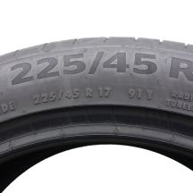 4. 225 45 17 2x CONTINENTAL 225/45 R17 91Y PremiumContact 6 Sommerreifen 6,3-6,5mm 2016/21