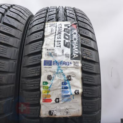 2. 175 60 15 2x YOKOHAMA 175/60 R15 81T V903 Winterreifen 2023 Ungebraucht  