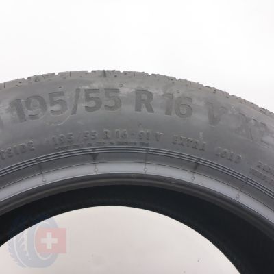 5. 195 55 R16 1x CONTINENTAL 195/55 R16 91V XL EcoContact 6 Sommerreifen 2024 Ungebraucht   