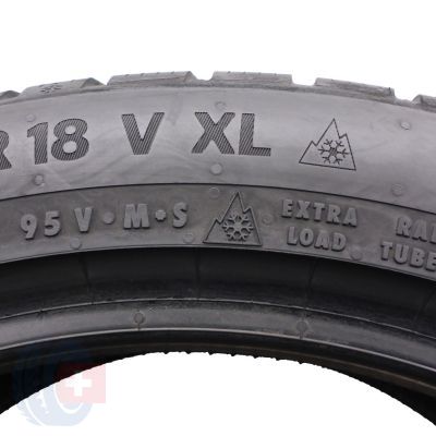 2. 225 45 18 2x CONTINENTAL 225/45 R18 95V XL WinterContact TS870P Winterreifen 7-7,5mm 2021/23 Wie Neu