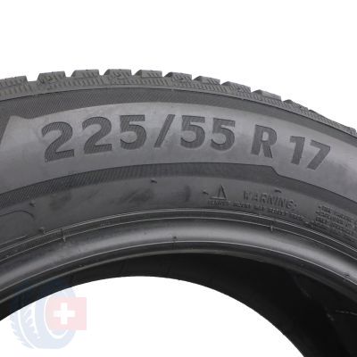 6. 2 x MICHELIN 225/55 R17 101V XL Alpin 5 Winterreifn 2018  7mm WIE NEU