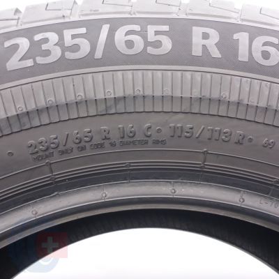 6. 235 65 16C 2x CONTINENTAL 235/65 R16C 115/113R VanContact Eco Sommerreifen 2021 7,2mm