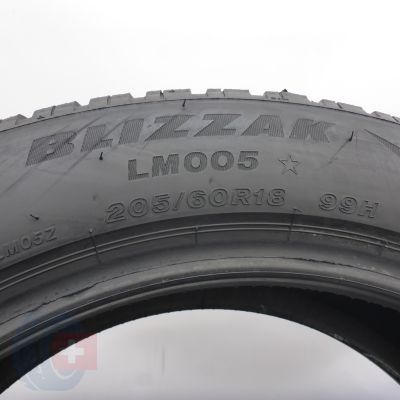 5. 205 60 18 2x BRIDGESTONE 205/60 R18 99H Blizzak LM005 BMW Winterreifen 2024 7,5-7,2mm 