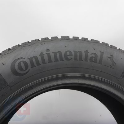 5. 195 65 15 4x CONTINENTAL 195/65 R15 91T WinterContact TS 870 Winterreifen  2022 8,2-8,8mm