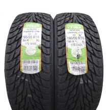 2 x NOKIAN 195/55 R15 89R XL Hakkapeliitta R2 Wintereifen 2017 WIE NEU VOLL