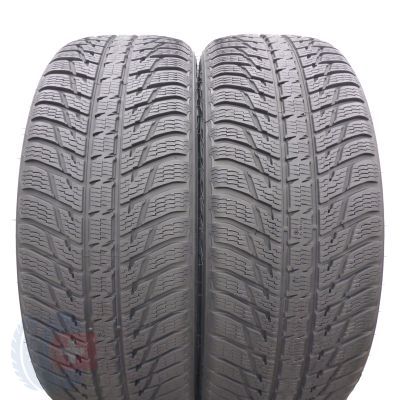 4. 255 55 20 4x NOKIAN 255/55 R20 110V XL WR SUV 3 Winterreifen 7,2-8,2mm 2017 Wie Neu