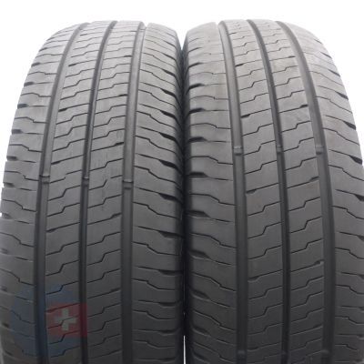205 75 16C 2x CONTINENTAL 205/75 R16C 116/114R VanContact Eco Sommerreifen 2022 7,2mm