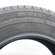5. 195 70 15C 1x CONTINENTAL 195/70 R15C 104/102R VanContact 4Season Ganzjahresreifen 2020 VOLL