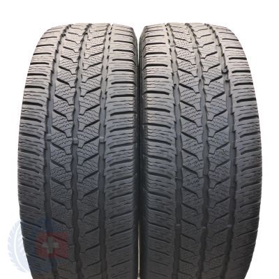 3. 215 65 16C 4x CONTINENTAL 215/65 R16C 106/104T VanContact Winter 2018 Winterreifen 7,8-8,2mm Wie Neu
