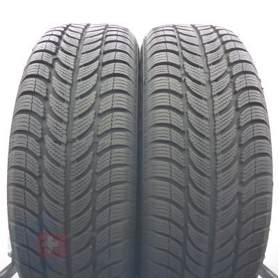 195 65 15 2x SAVA 195/65 R15 91T Eskimo S3+ Winterreifen 2020 7-7,5mm
